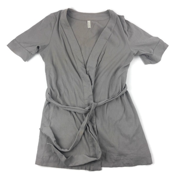 Zinke Womens Cardigan, Gray Wrap Medium - Picture 1 of 11